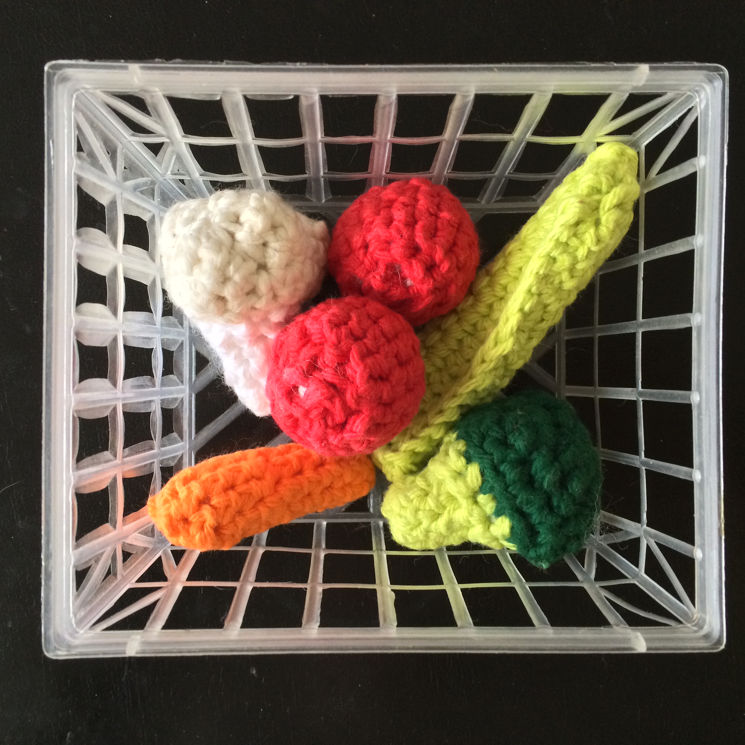Crocheted Fruits & Vegetables - LoMaNa